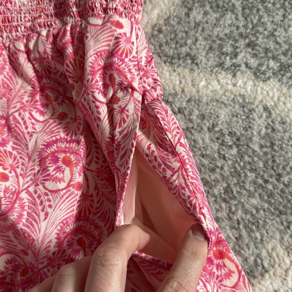 J.Crew Puff-sleeve smocked mini dress in dandelion swirl - Picture 8 of 11